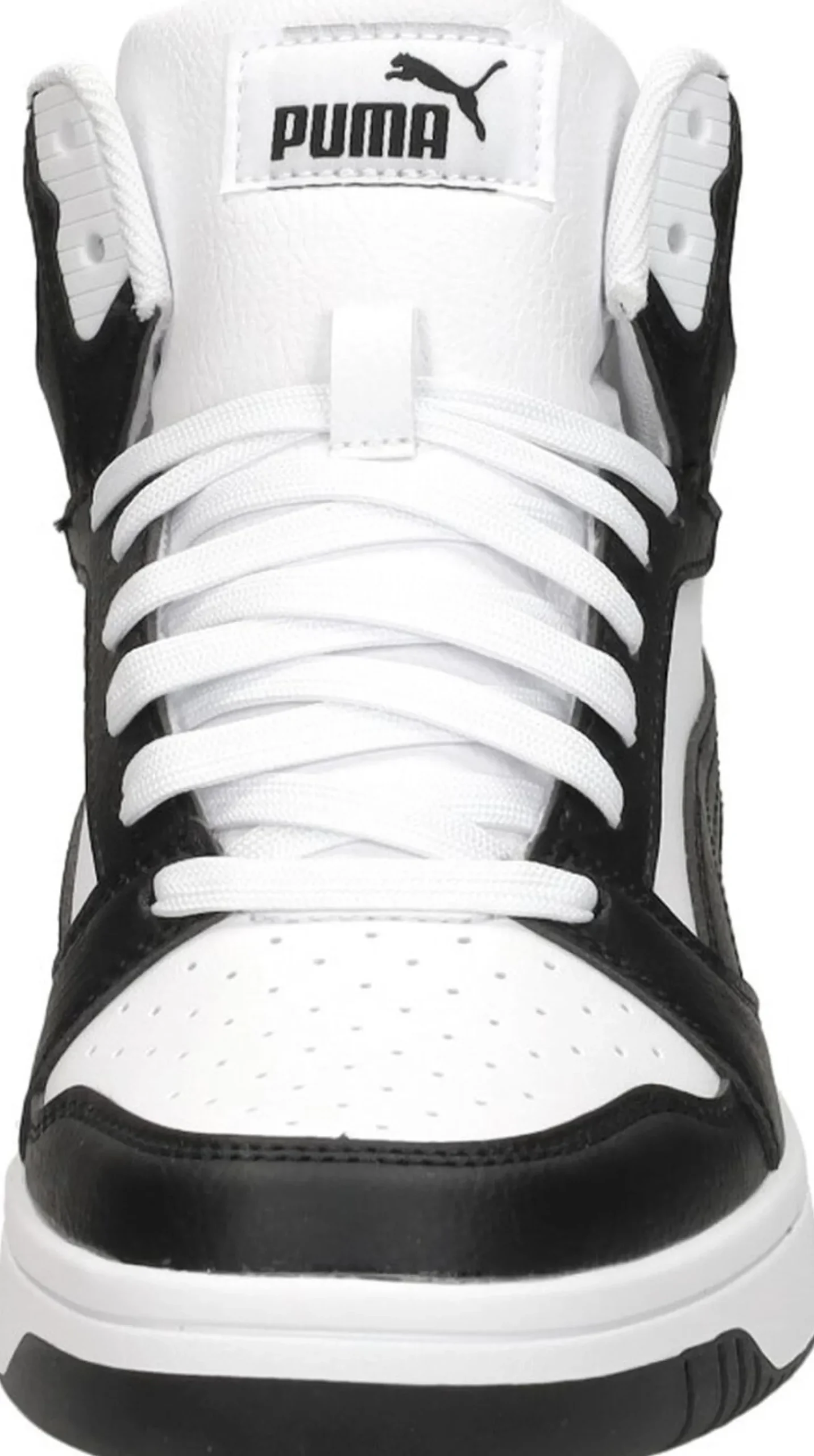 Puma Rebound V6 Mid Jr Zwart Outlet