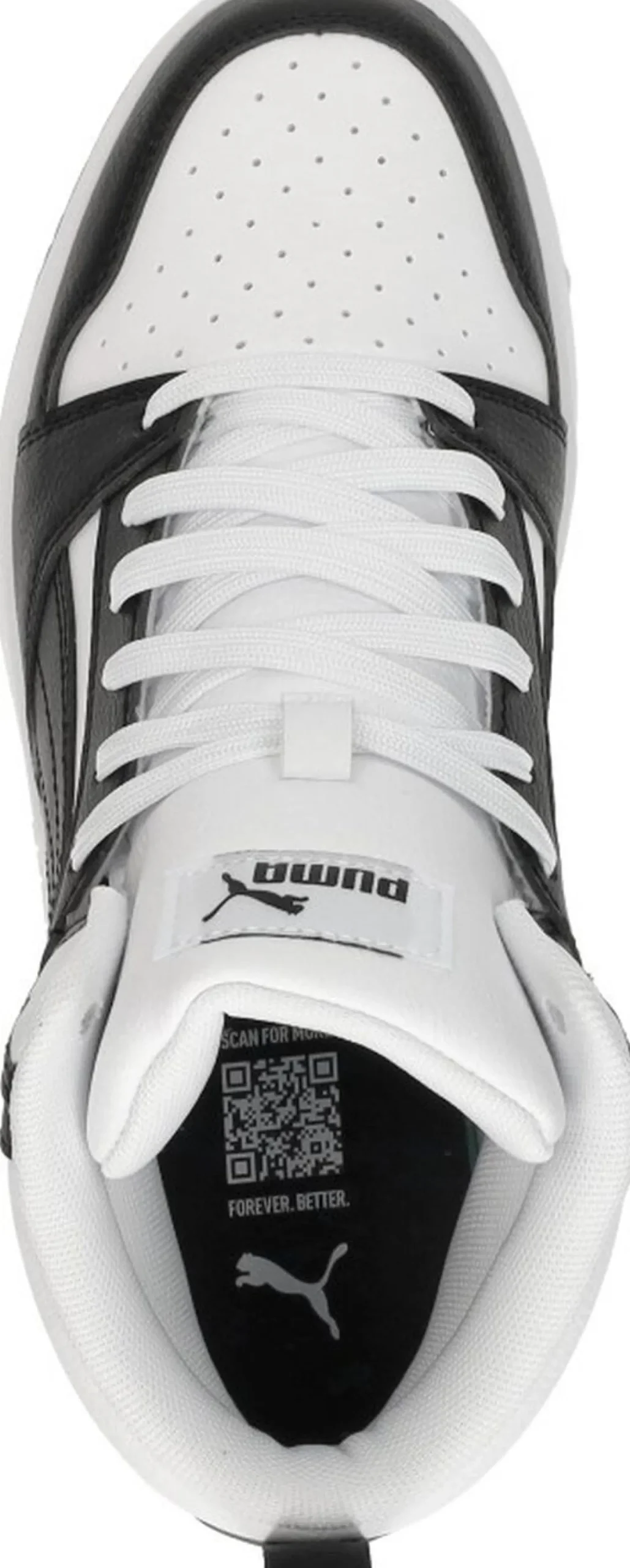 Puma Rebound V6 Mid Jr Zwart Outlet