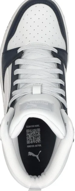 Puma Rebound V6 Mid Jr Blauw Discount
