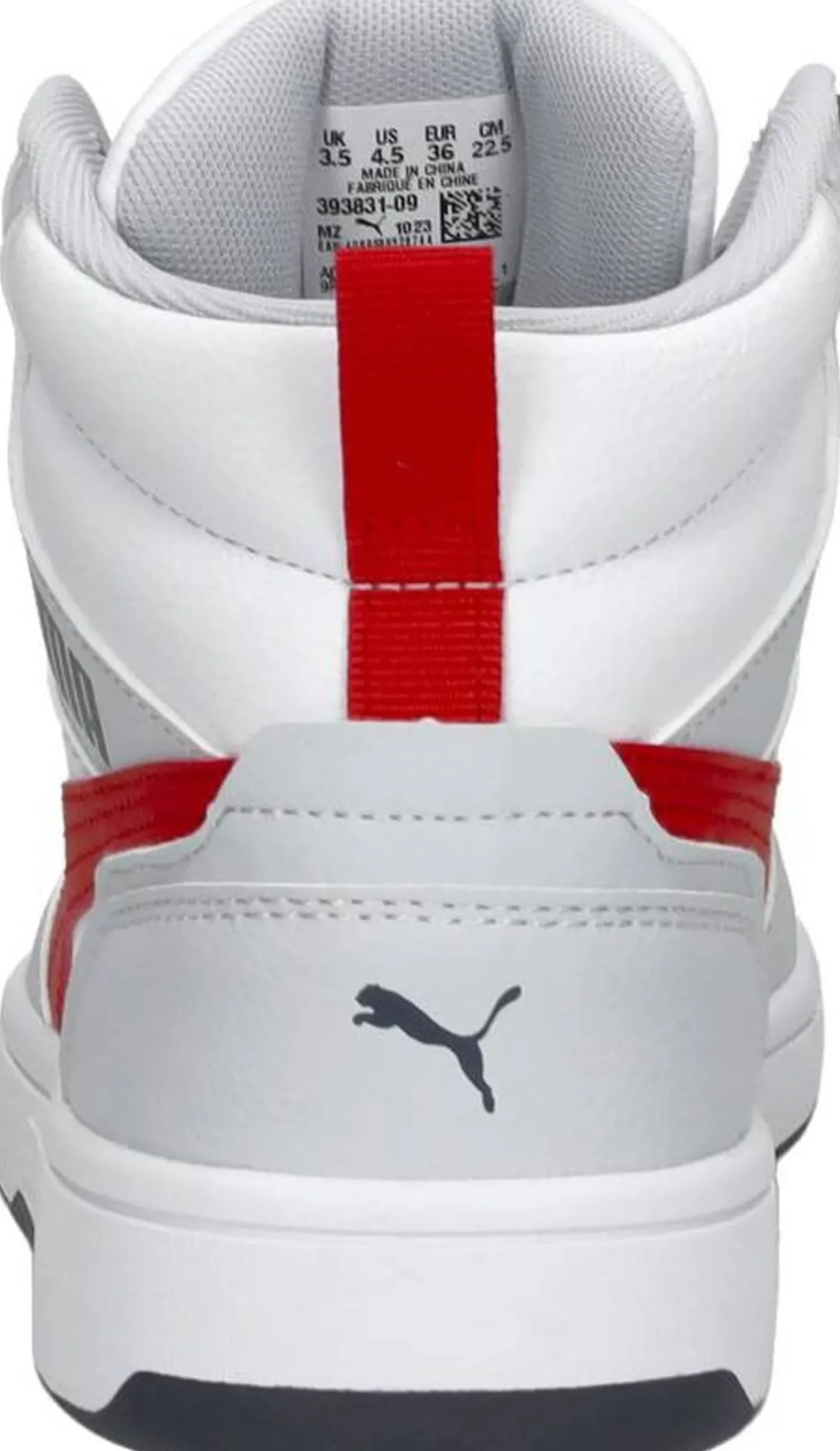 Puma Rebound V6 Mid Jr Lichtgrijs New
