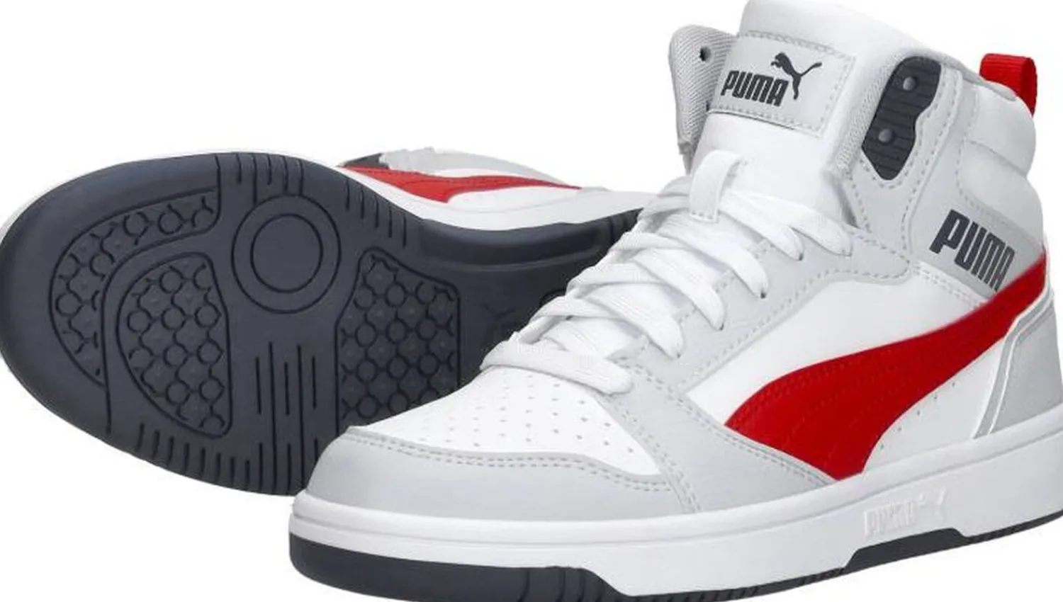 Puma Rebound V6 Mid Jr Lichtgrijs New