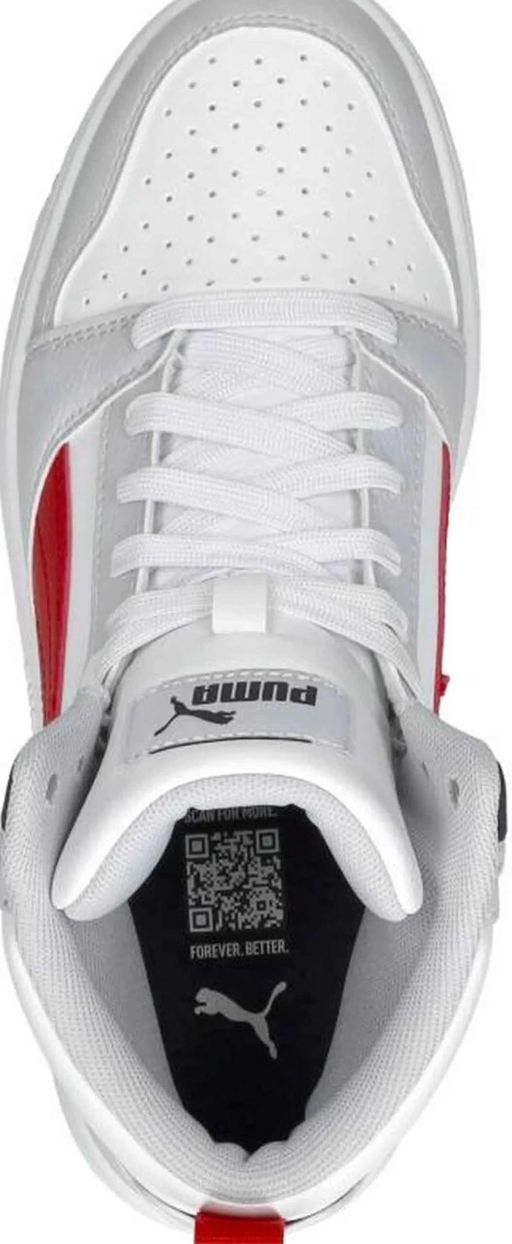 Puma Rebound V6 Mid Jr Lichtgrijs New