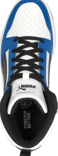 Puma Rebound V6 Mid Jr Kobalt blauw Clearance