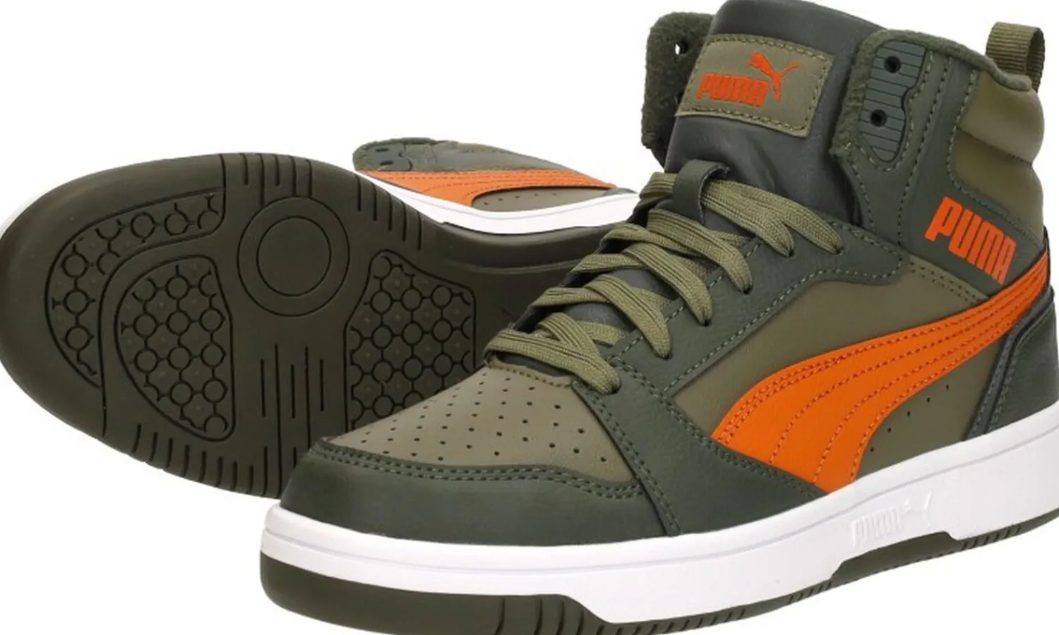 Puma Rebound V6 MID WTR Ps Groen Sale