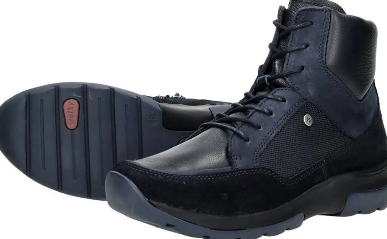 Wolky Raf Blauw Fashion