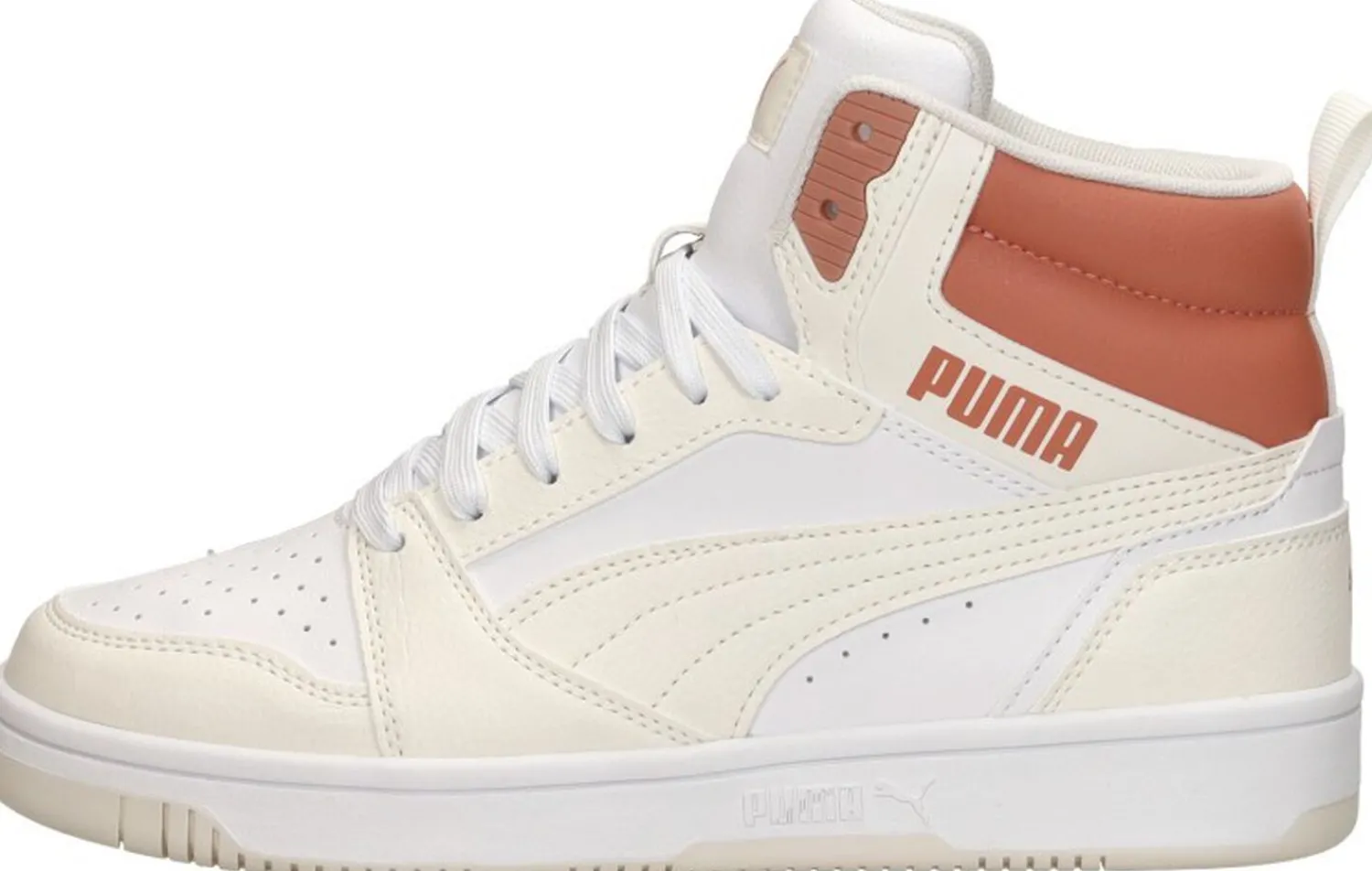 Puma Rebound v6 Gebroken wit Outlet