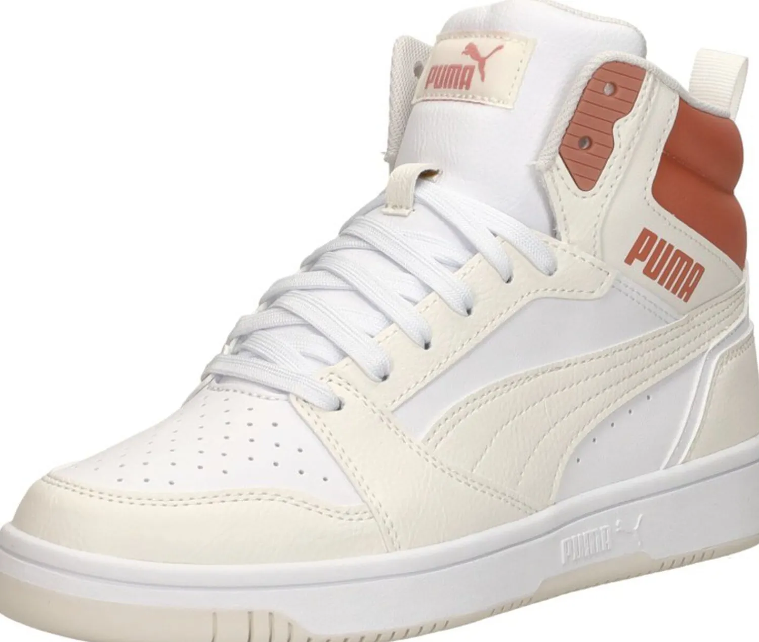 Puma Rebound v6 Gebroken wit Outlet