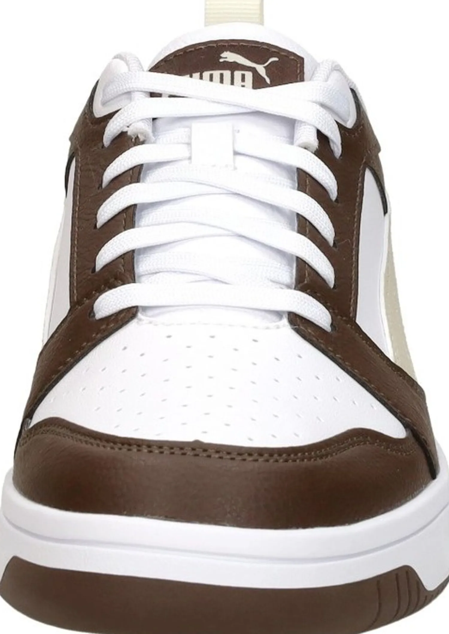 Puma Rebound v6 Low Donkerbruin Sale