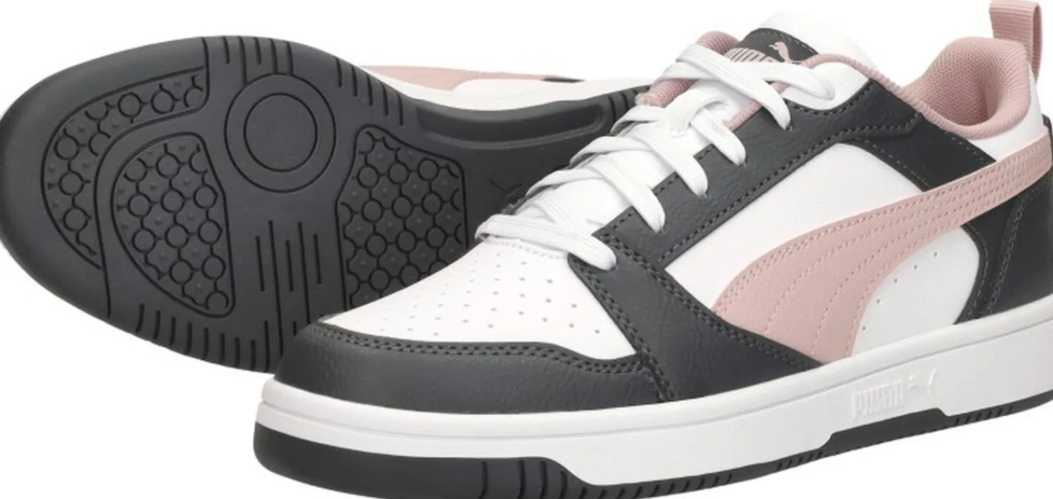 Puma Rebound v6 Low Donkergrijs Discount