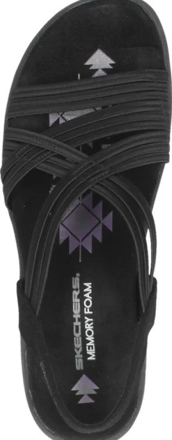 Skechers Reggae Slim - Simply Stretch Zwart Best