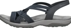 Skechers Reggae Slim - Simply Stretch Blauw Outlet