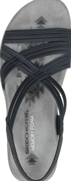 Skechers Reggae Slim - Simply Stretch Blauw Outlet