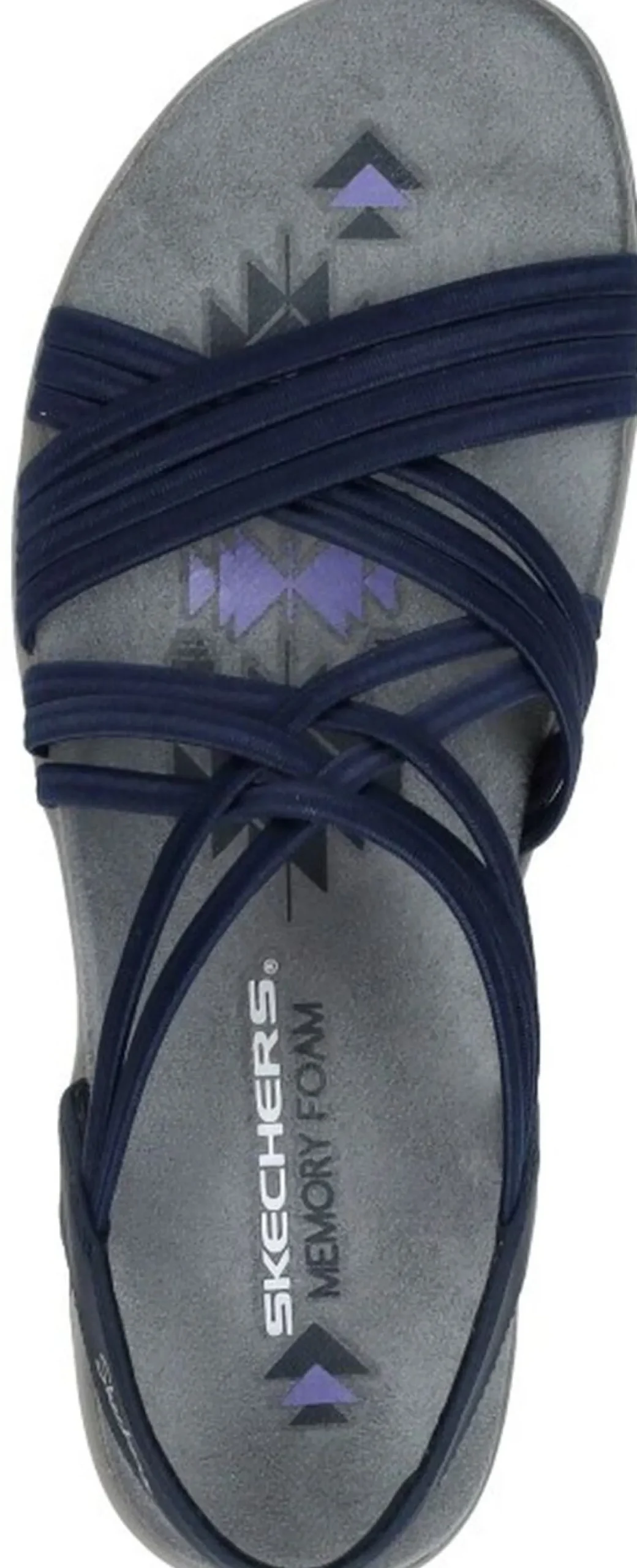 Skechers Reggae Slim - Sunnyside Blauw Clearance