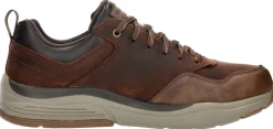 Skechers Relaxed Fit: Benago - Hombre Donkerbruin Hot