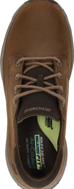 Skechers Relaxed Fit: Craster - Fenzo Cognac Clearance