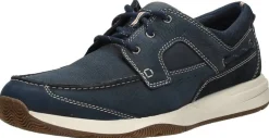 Clarks Sailview Lace Blauw Fashion