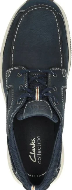 Clarks Sailview Lace Blauw Fashion