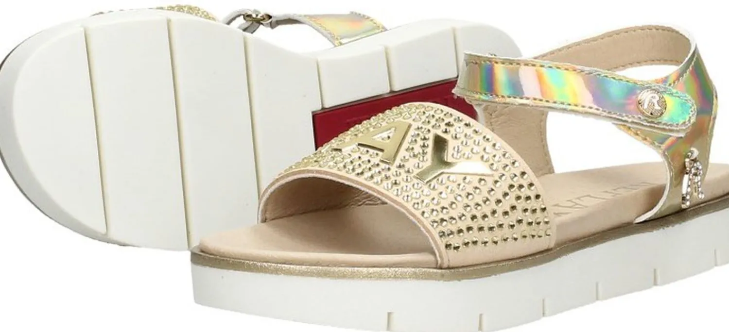 Replay Sandal Goudkleur Discount