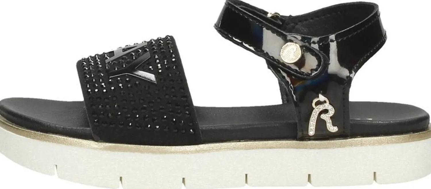 Replay Sandal Zwart Outlet