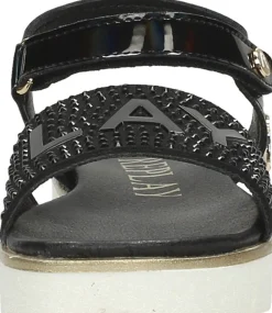 Replay Sandal Zwart Outlet