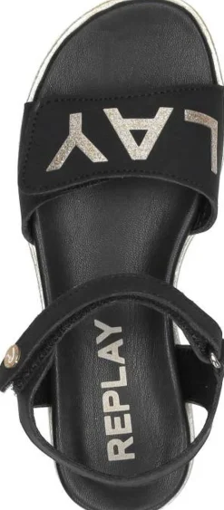 Replay Sandal 4 Zwart Online