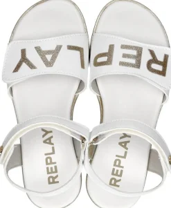 Replay Sandal 4 Wit Sale