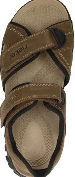 Rieker Sandalen Donkerbruin New