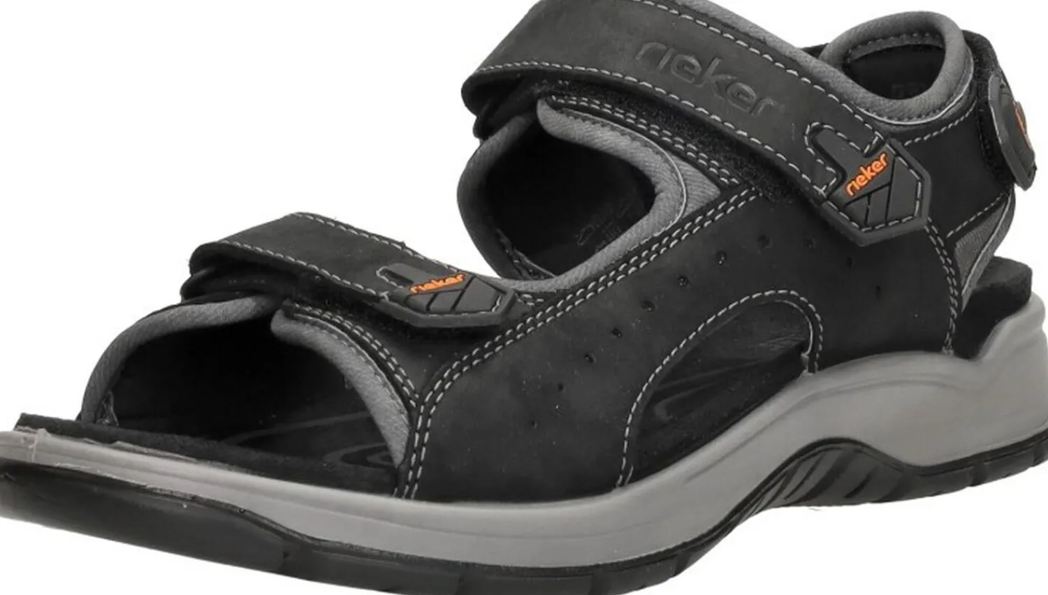 Rieker Sandalen Zwart Outlet
