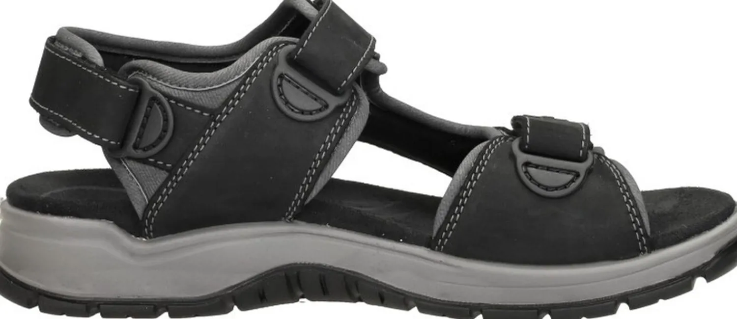 Rieker Sandalen Zwart Outlet