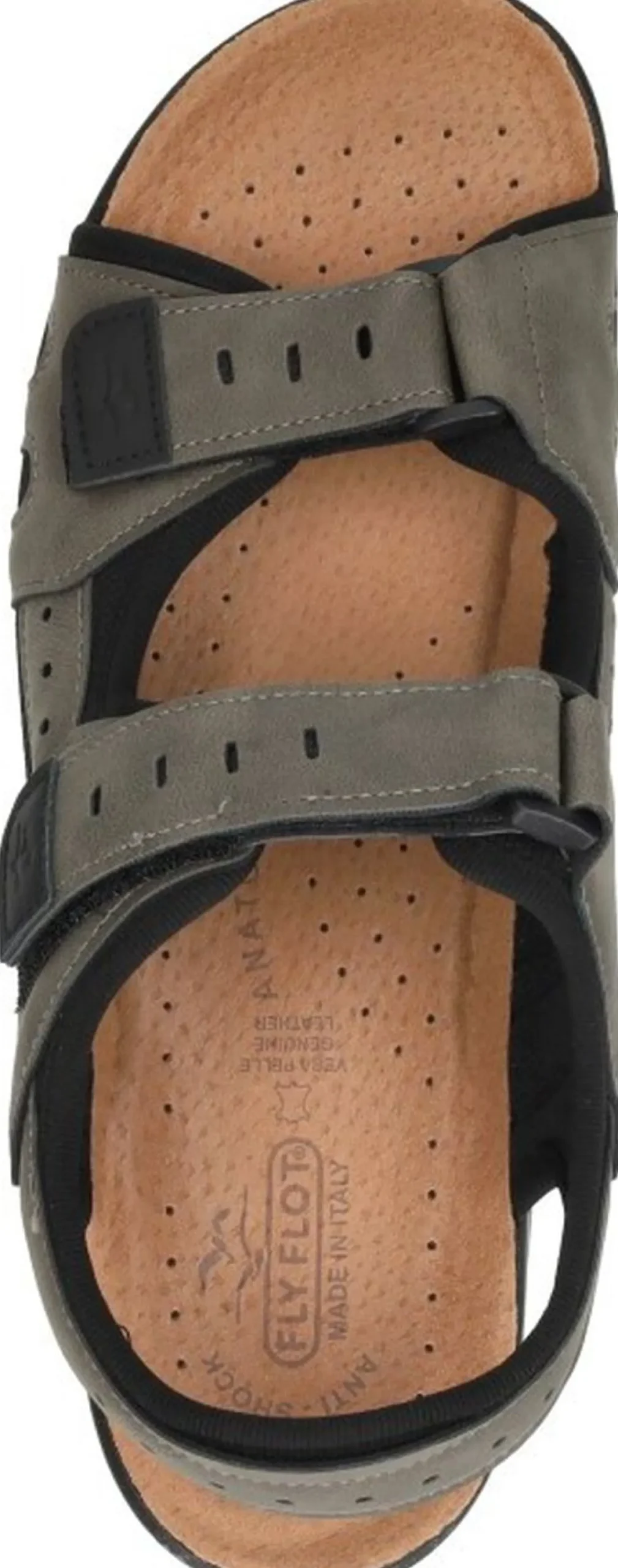Fly Flot Sandalen Donkerbruin Clearance