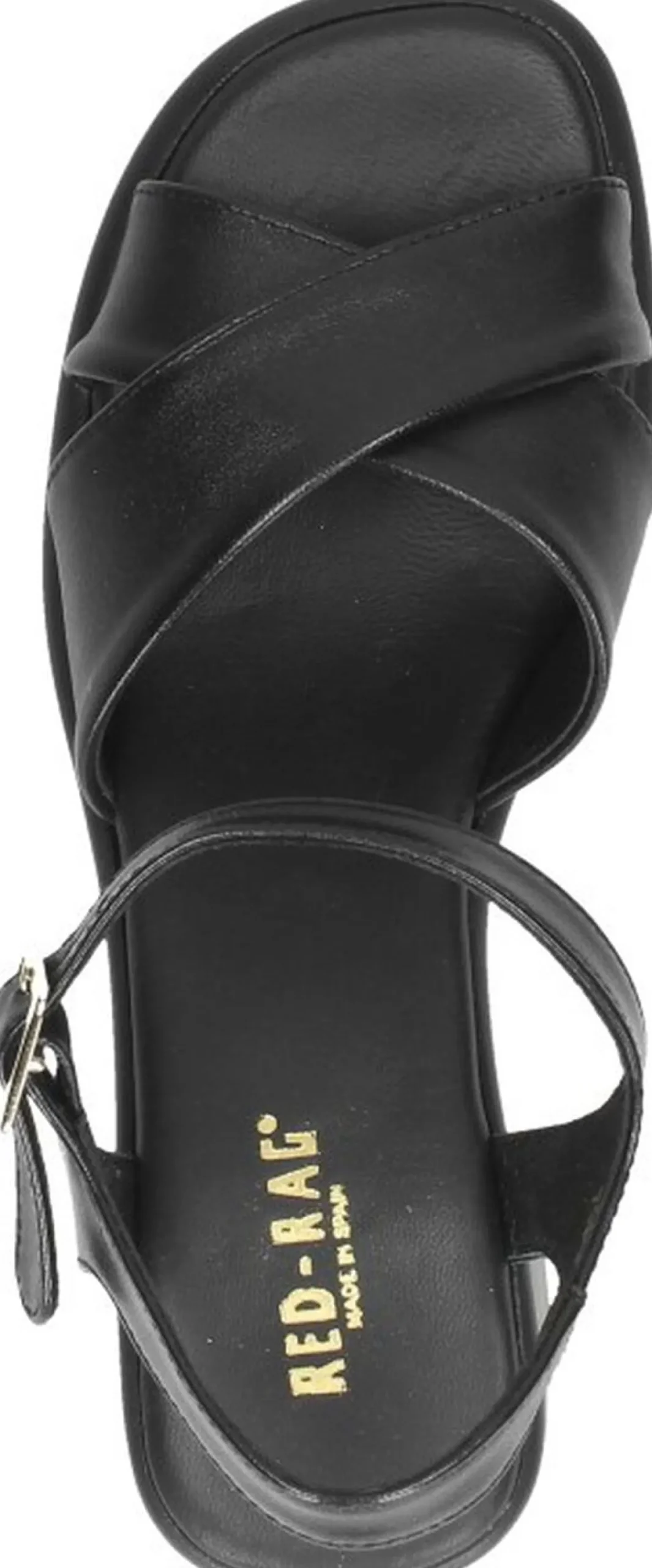 Red Rag Sandalen Hak Zwart Best