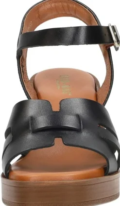 Red Rag Sandalen Hak Zwart Sale