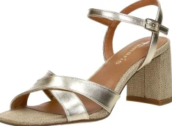 Tamaris Sandalen Hak Goudkleur Best