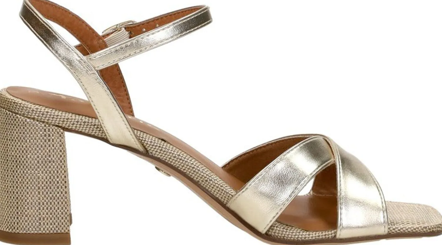Tamaris Sandalen Hak Goudkleur Best