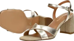 Tamaris Sandalen Hak Goudkleur Best