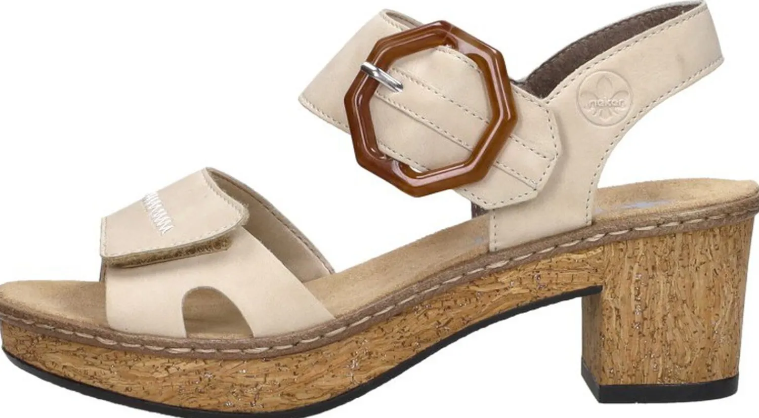 Rieker Sandalen Hak Beige Best