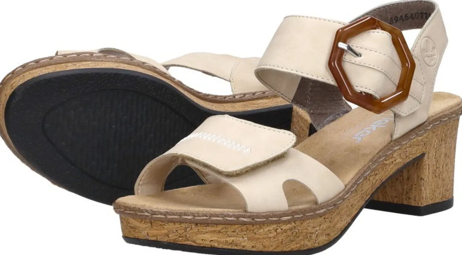 Rieker Sandalen Hak Beige Best