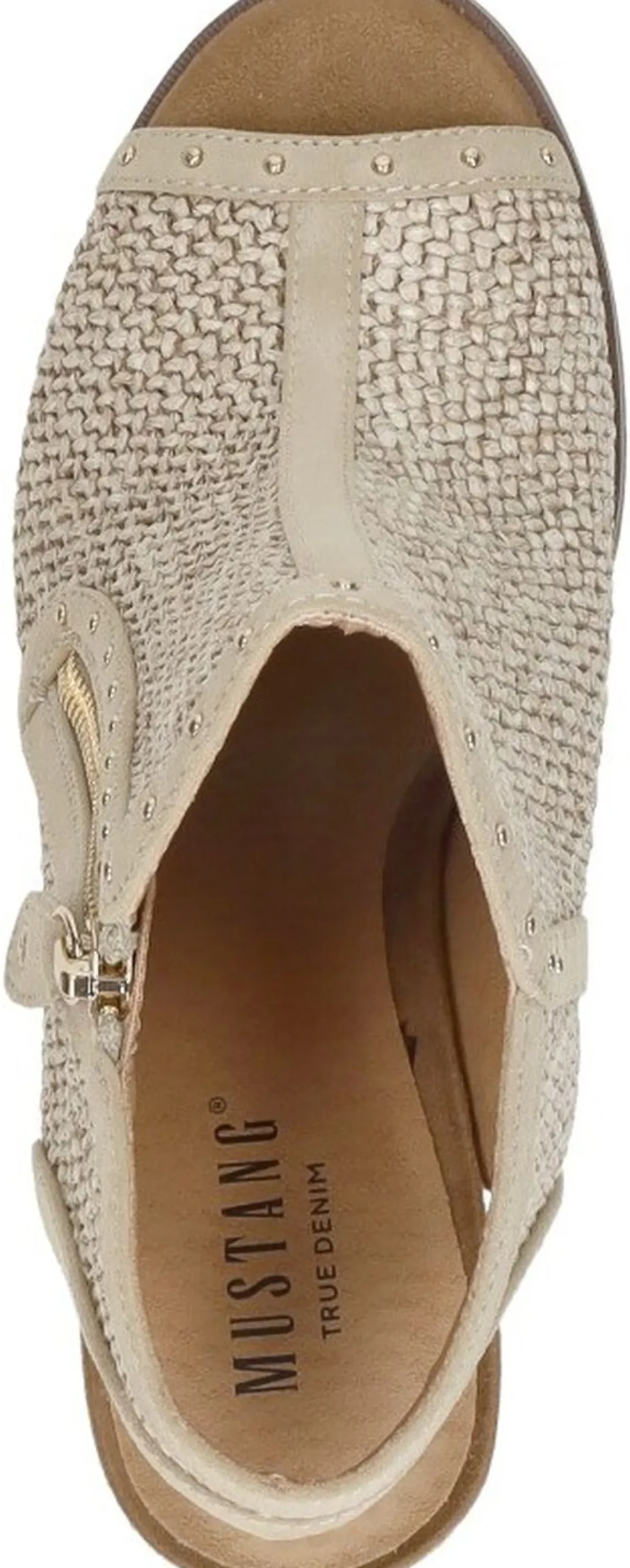 Mustang Sandalen Hak Beige Online