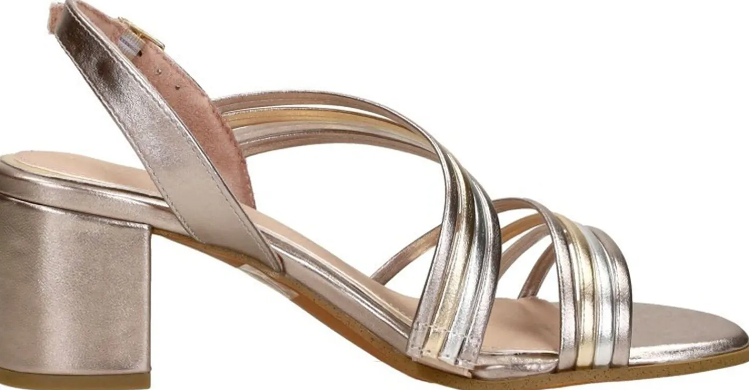 Marco Tozzi Sandalen Hak Brons Hot