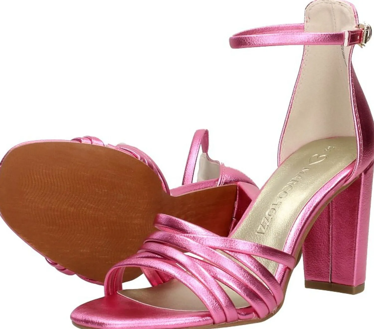 Marco Tozzi Sandalen Hak Roze Discount