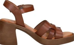 Red Rag Sandalen Hak Cognac Sale