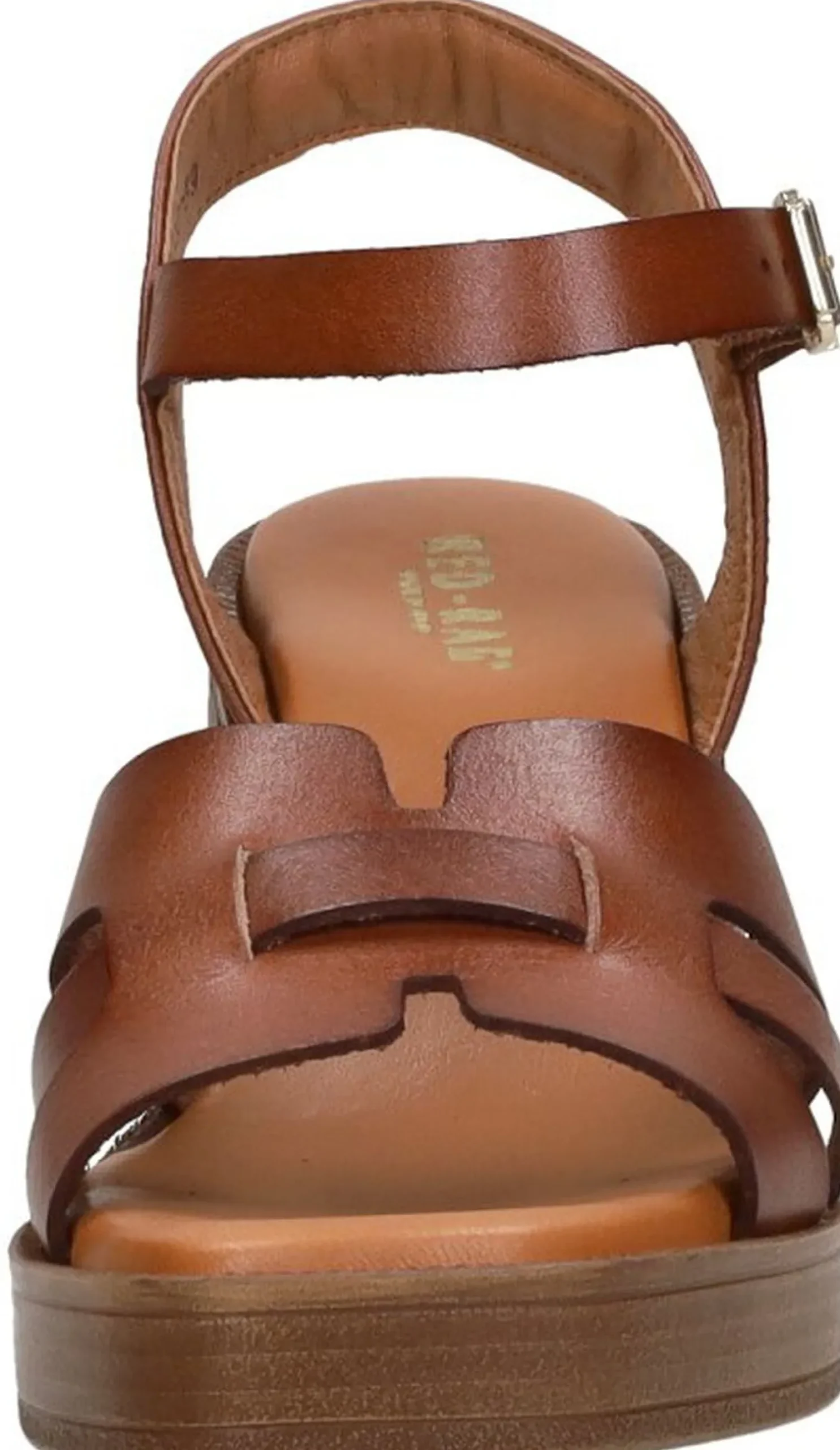 Red Rag Sandalen Hak Cognac Sale