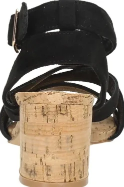 Sub55 Sandalen Hak Zwart Fashion