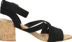 Sub55 Sandalen Hak Zwart Fashion