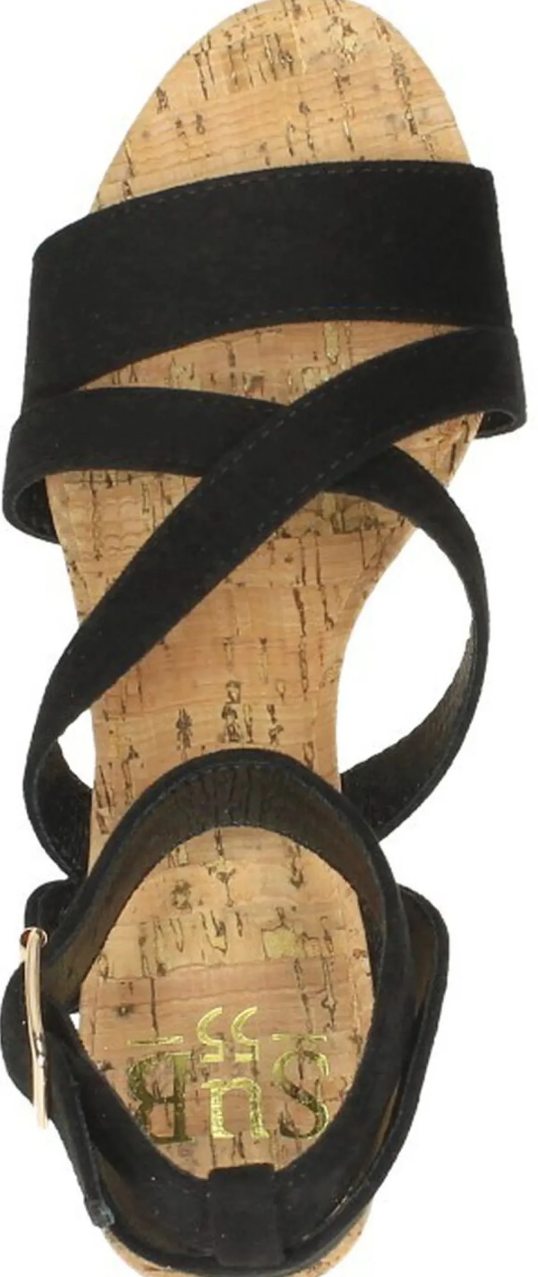 Sub55 Sandalen Hak Zwart Fashion