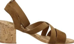 Sub55 Sandalen Hak Cognac Best