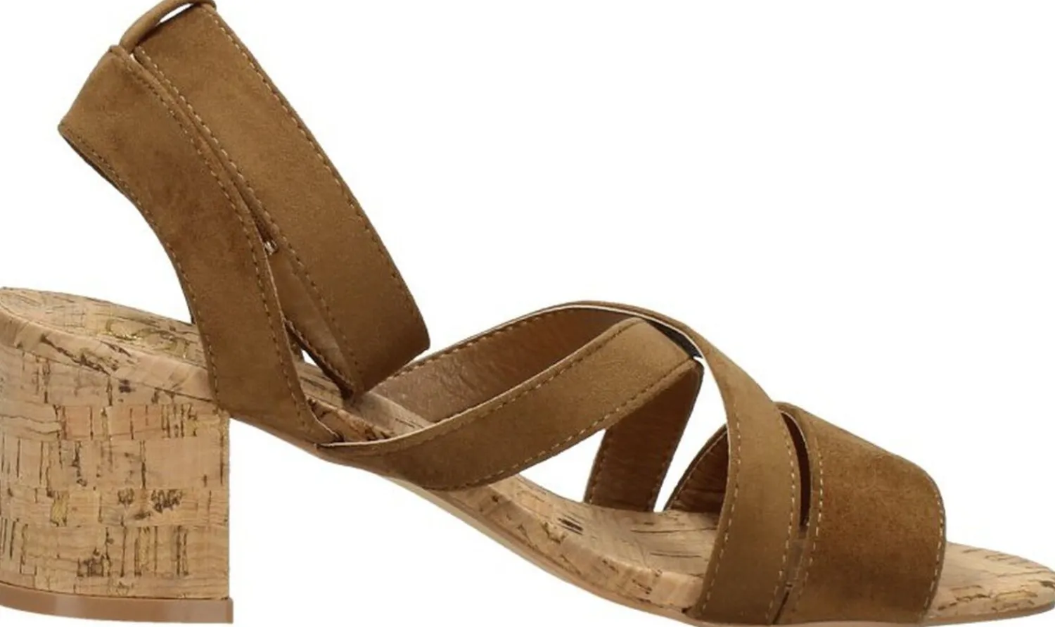 Sub55 Sandalen Hak Cognac Best