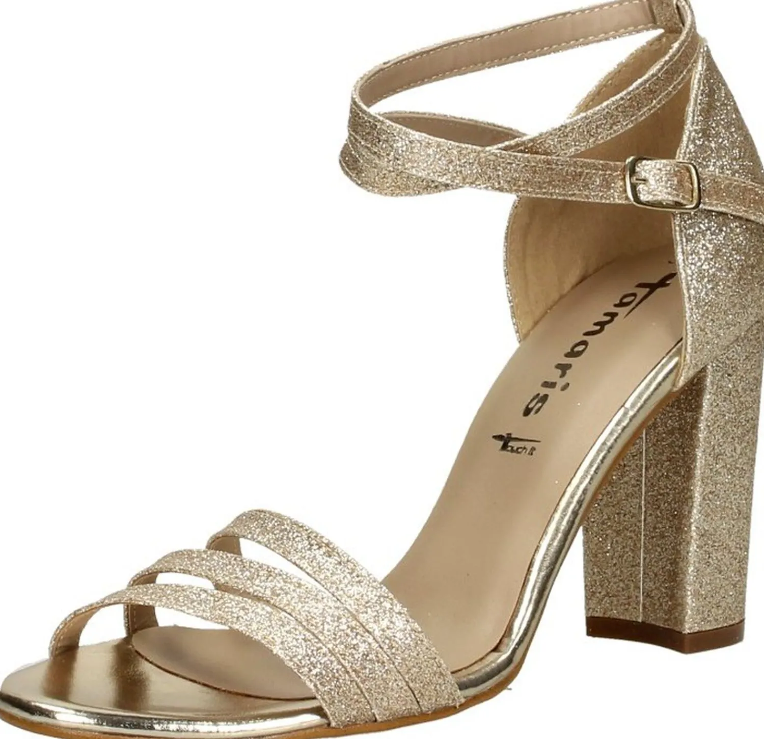Tamaris Sandalen Hak Goudkleur Best