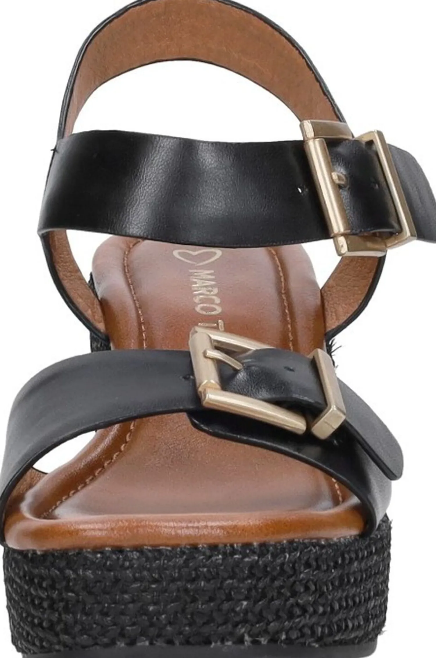 Marco Tozzi Sandalen Hak Zwart Discount