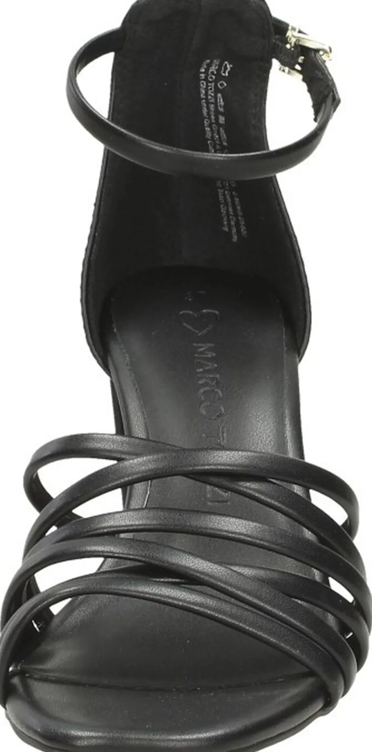 Marco Tozzi Sandalen Hak Zwart Discount